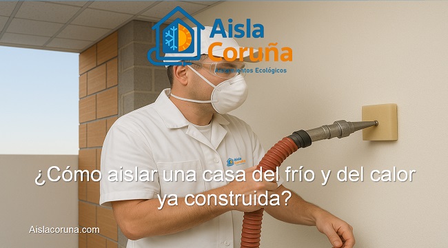 Cómo aislar una casa del frío y del calor ya construida