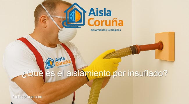 qué es el aislamiento por insuflado