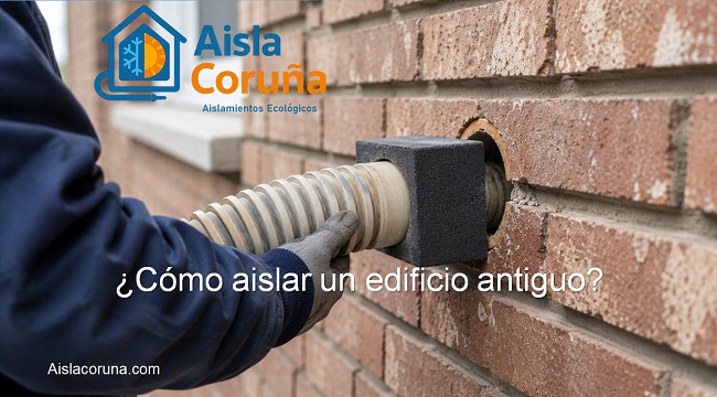 cómo aislar un edificio antiguo
